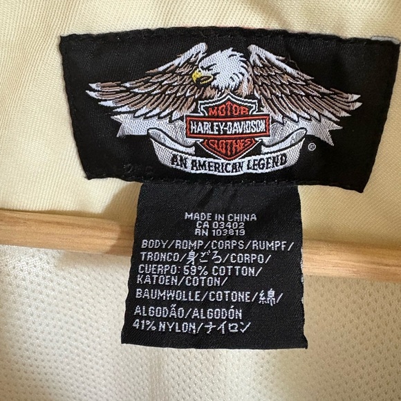 Vintage Harley-Davidson Bomber Jacket – Size M - Picture 6 of 7